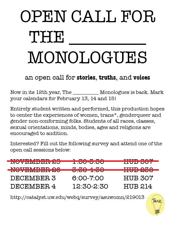 The Monologues Poster 2